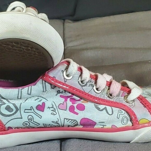COACH BARETTE Q322  Women Size 5.5B Pink Sneakers - Picture 2 of 5
